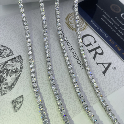 10k 14k 18k Moissanite Hip Hop Chains