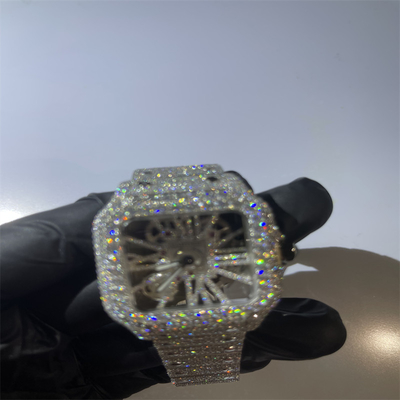 Jewelry Hip Hop Diamond Watches Bust Down GRA Hip Hop Diamond Watches
