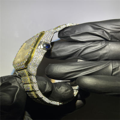 Bocarman Mechanical Moissanite  Watches High Quality Moissanite Mens Watches