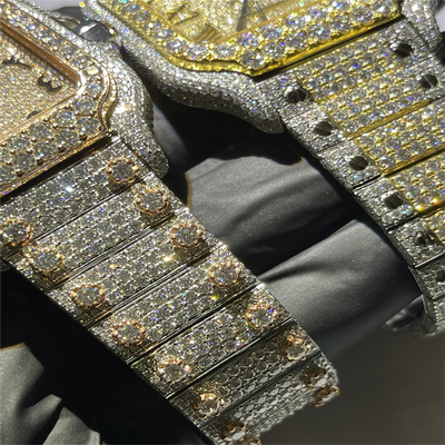 Custom Design VVS Watch Pocket Friendly Iced Out Watch