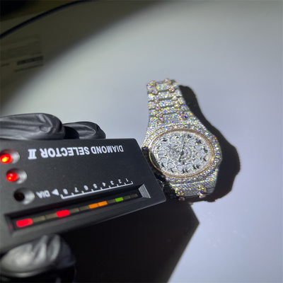 Millionaire Moissanite Ap Automatic Watch Custom Design Iced Out Moissanite Watch