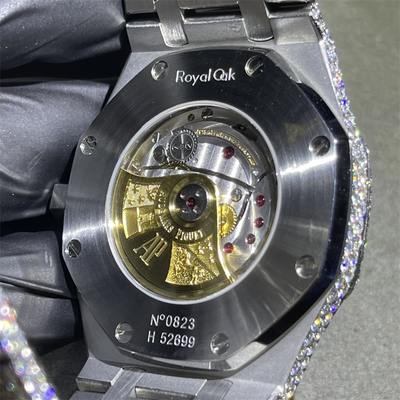 Natural Hip Hop Moissanite AP Watch